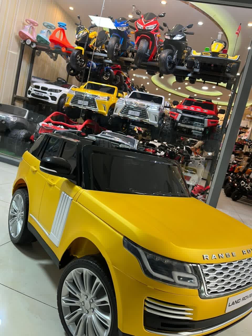 ماشین شارژی رنجرور (لندرور) landrover دونفره بزرگ تحت لایسنس - تصویر 5