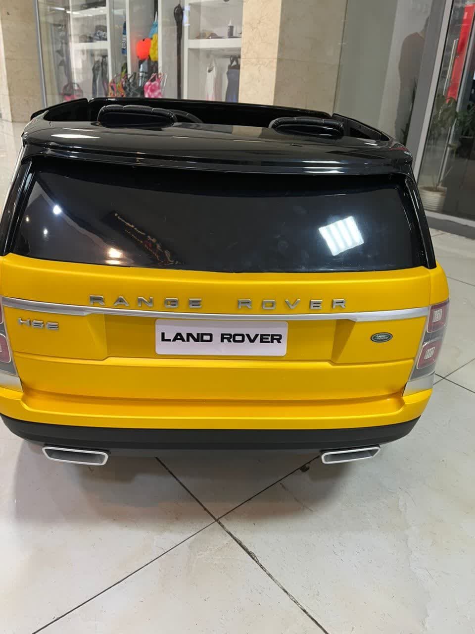 ماشین شارژی رنجرور (لندرور) landrover دونفره بزرگ تحت لایسنس - تصویر 2