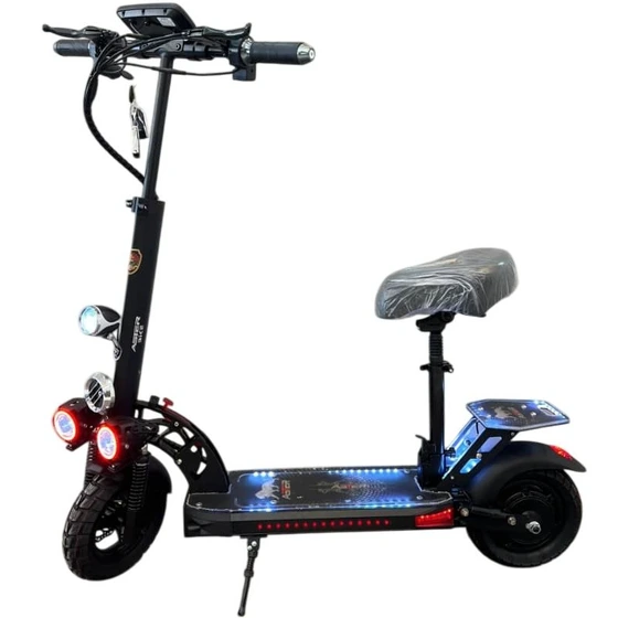 اسکوتر برقی آستربایک Asterbike کف نورپردازی